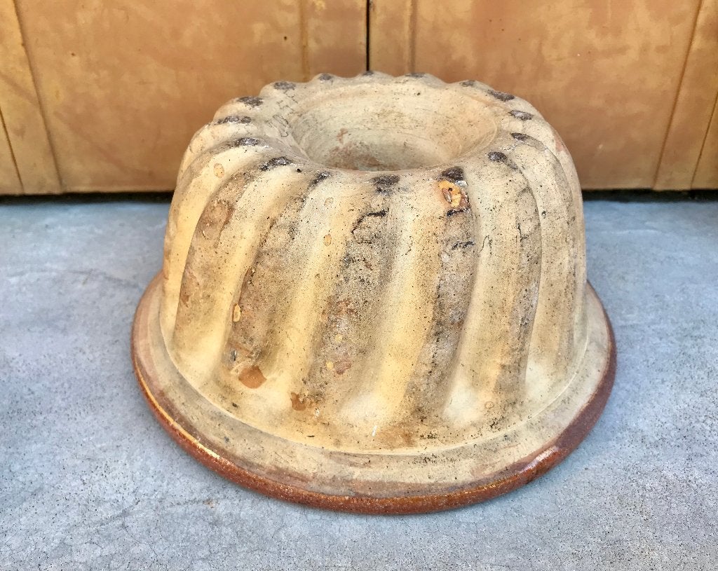 Terracotta aardewerk geglazuurde tulbandvorm, Antiek en Kunst, Antiek | Keramiek en Aardewerk, Ophalen of Verzenden