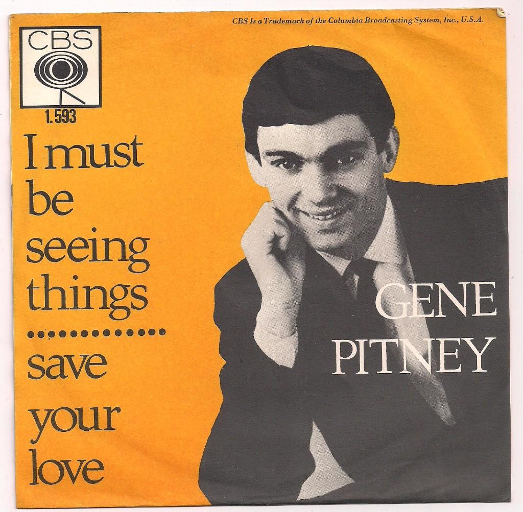 Gene Pitney- I must be seeing Things, Cd's en Dvd's, Vinyl Singles, Zo goed als nieuw, Beschermende buitenhoes, Fotohoes, Originele persing