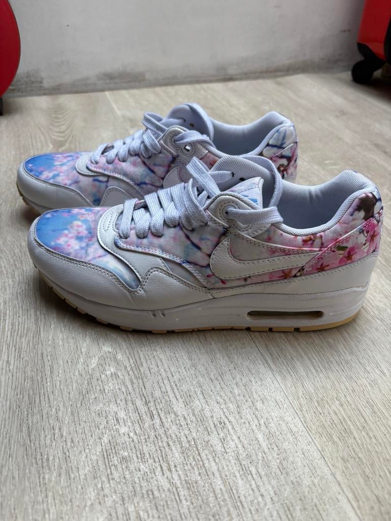 Nike Air Max 1 Cherry Blossom - Maat 40, Ophalen of Verzenden, Gedragen, Roze, Sneakers of Gympen