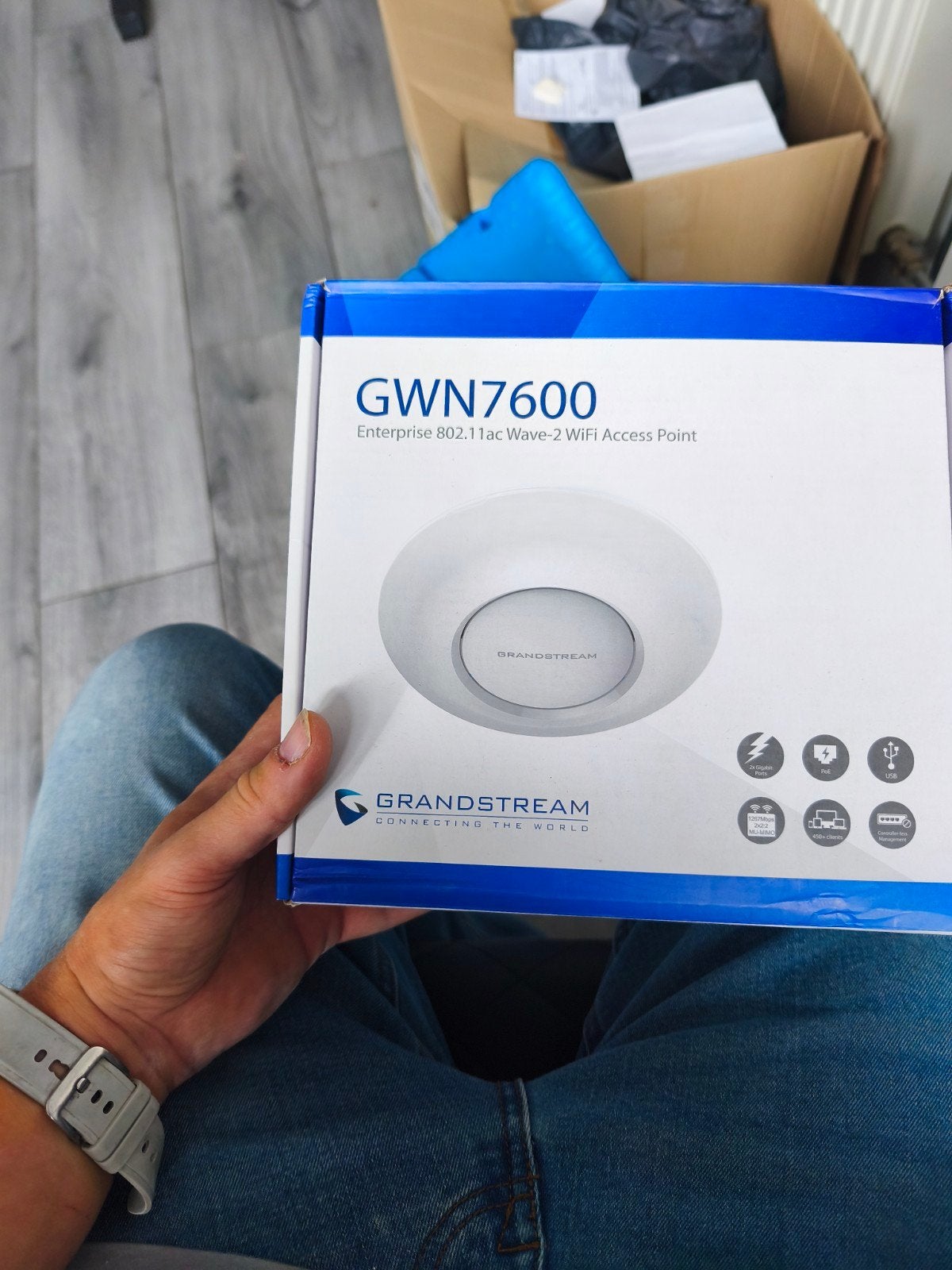 Grandstream GWN7600 Enterprise 802.11ac  WiFi Access Po, Ophalen of Verzenden, Nieuw, Grandstream