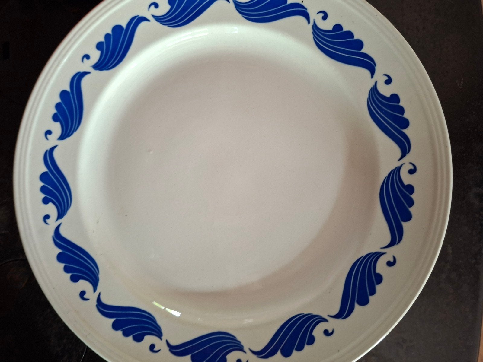 6 dinerdborden boch, Ophalen of Verzenden