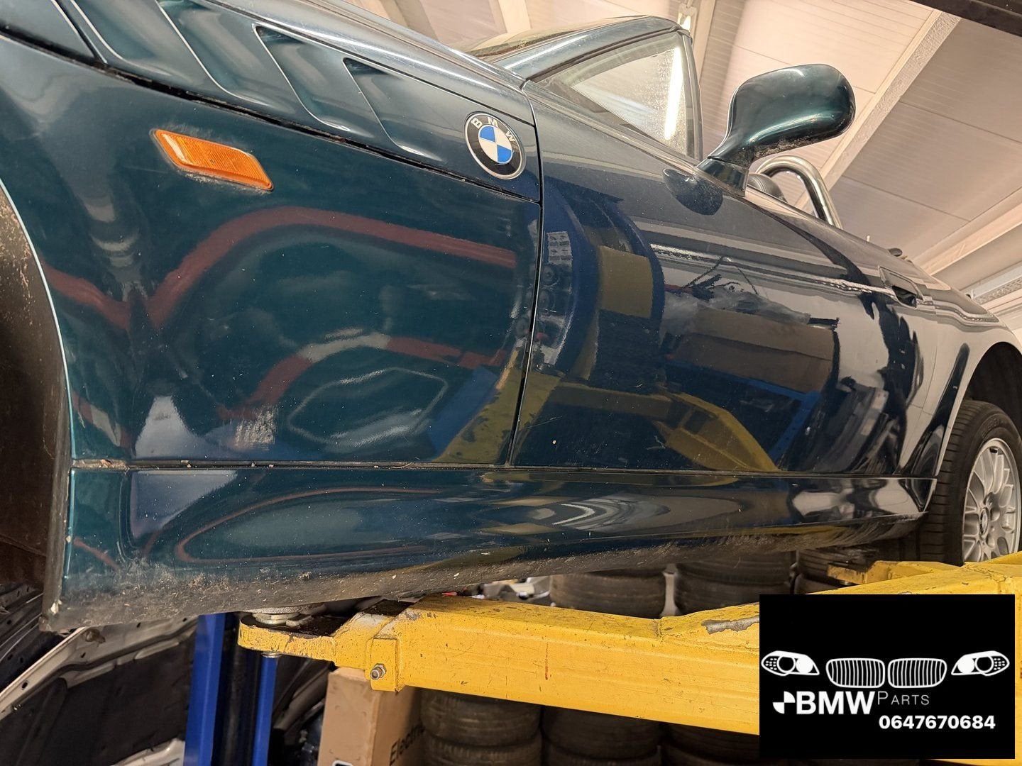 Spiegel links Bmw Z3 Boston groen, Auto-onderdelen, Spiegels, Gebruikt, -, Ophalen of Verzenden, -