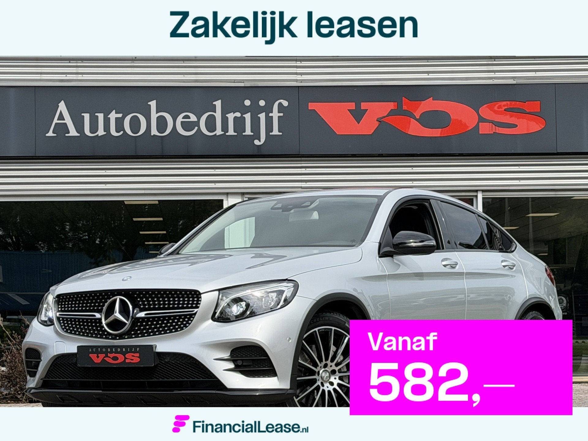Mercedes-Benz GLC Coupé 250 4MATIC AMG-Line | Luchtvering |, Automaat, Gebruikt, 4 cilinders, 14 km/l