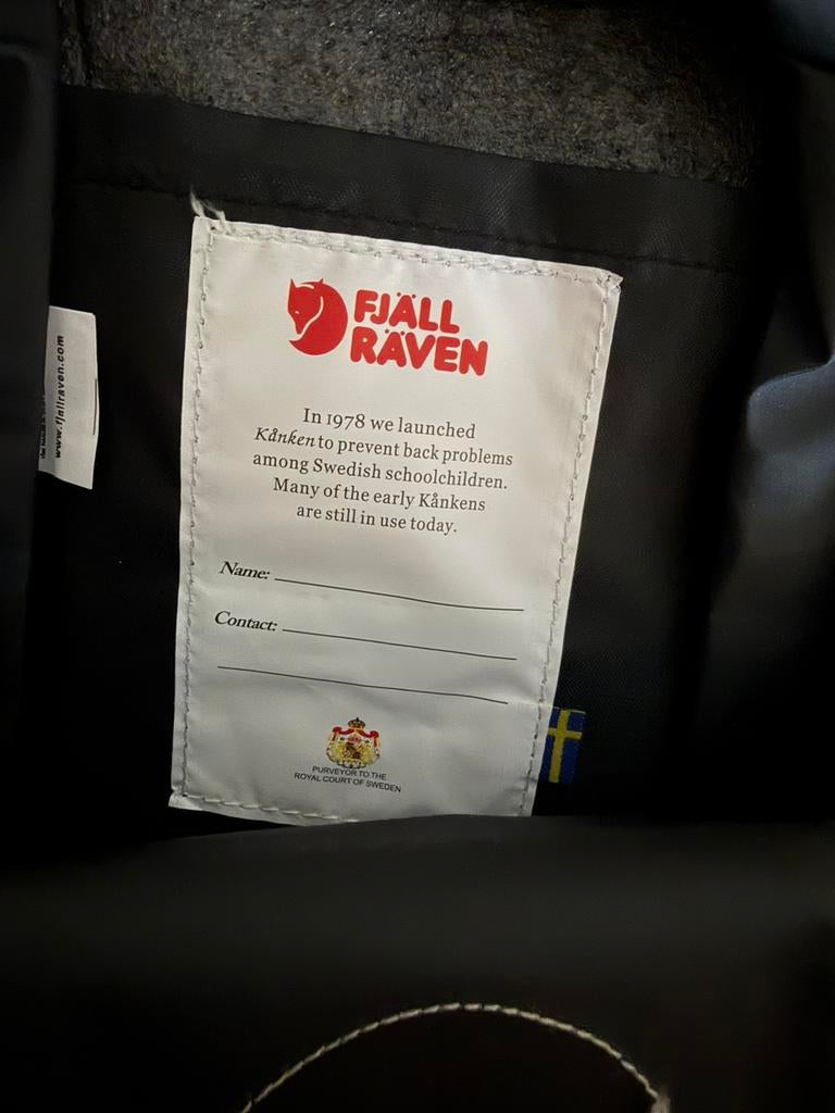 Fjällräven Kånken Mini Zwart - Nieuw met kaartjes, Overige merken, Geen, Nieuw, Ophalen of Verzenden