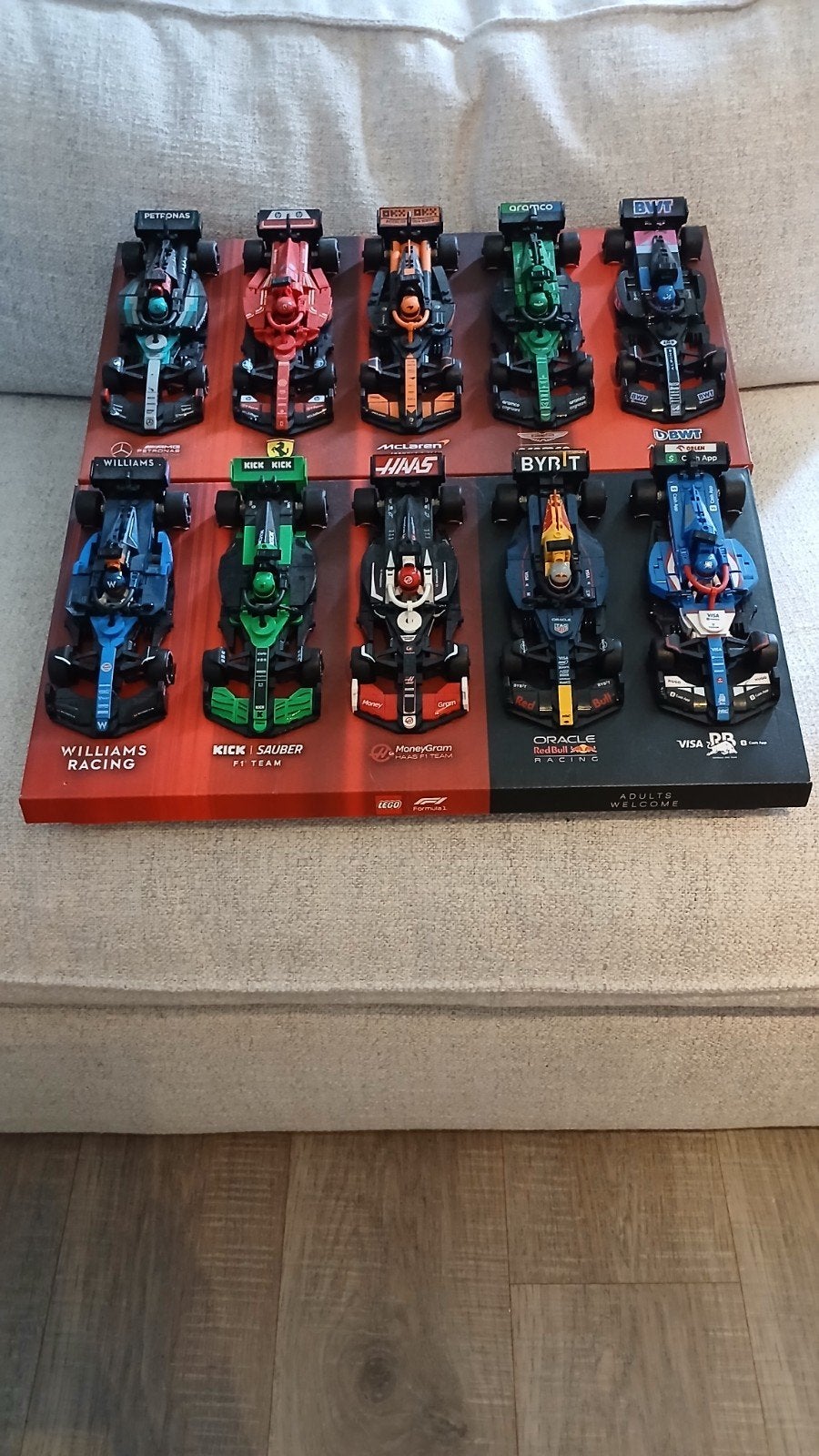 Lego F1 complete set, Ophalen, Zo goed als nieuw