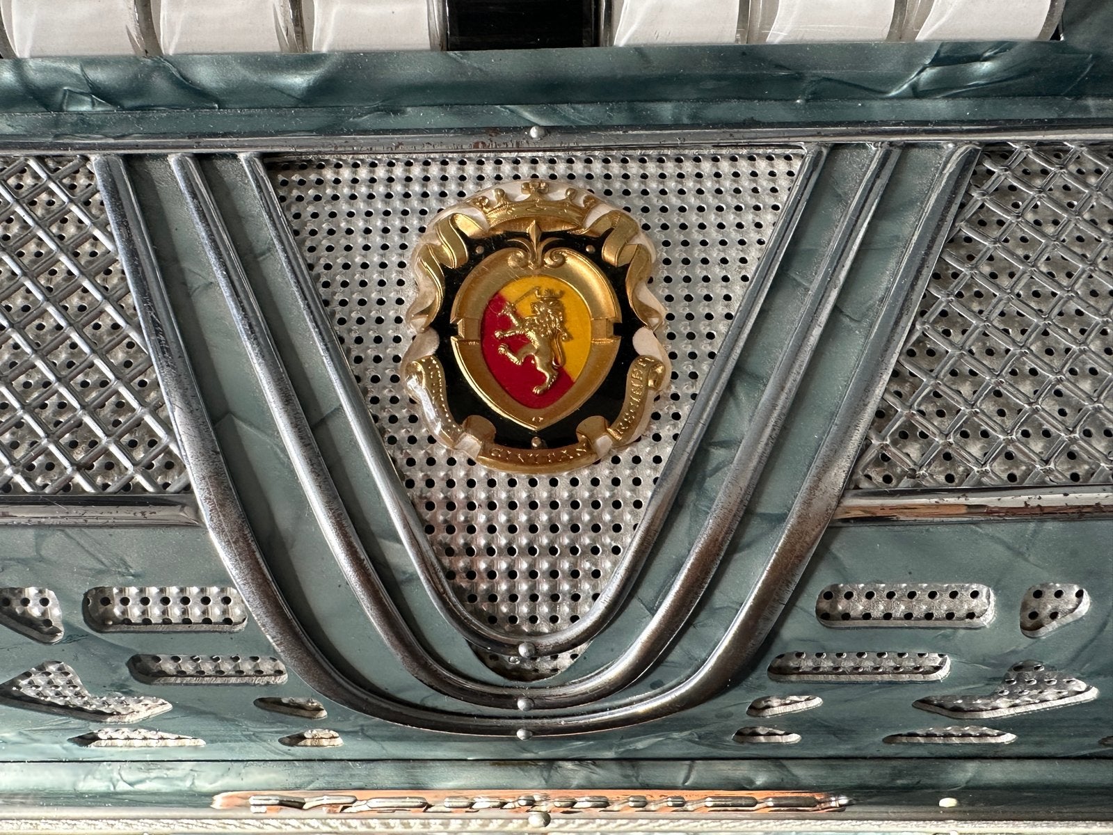 Marinucci Accordeon - 80 bas, Gebruikt, Met riemen, 80-bas, Marinucci