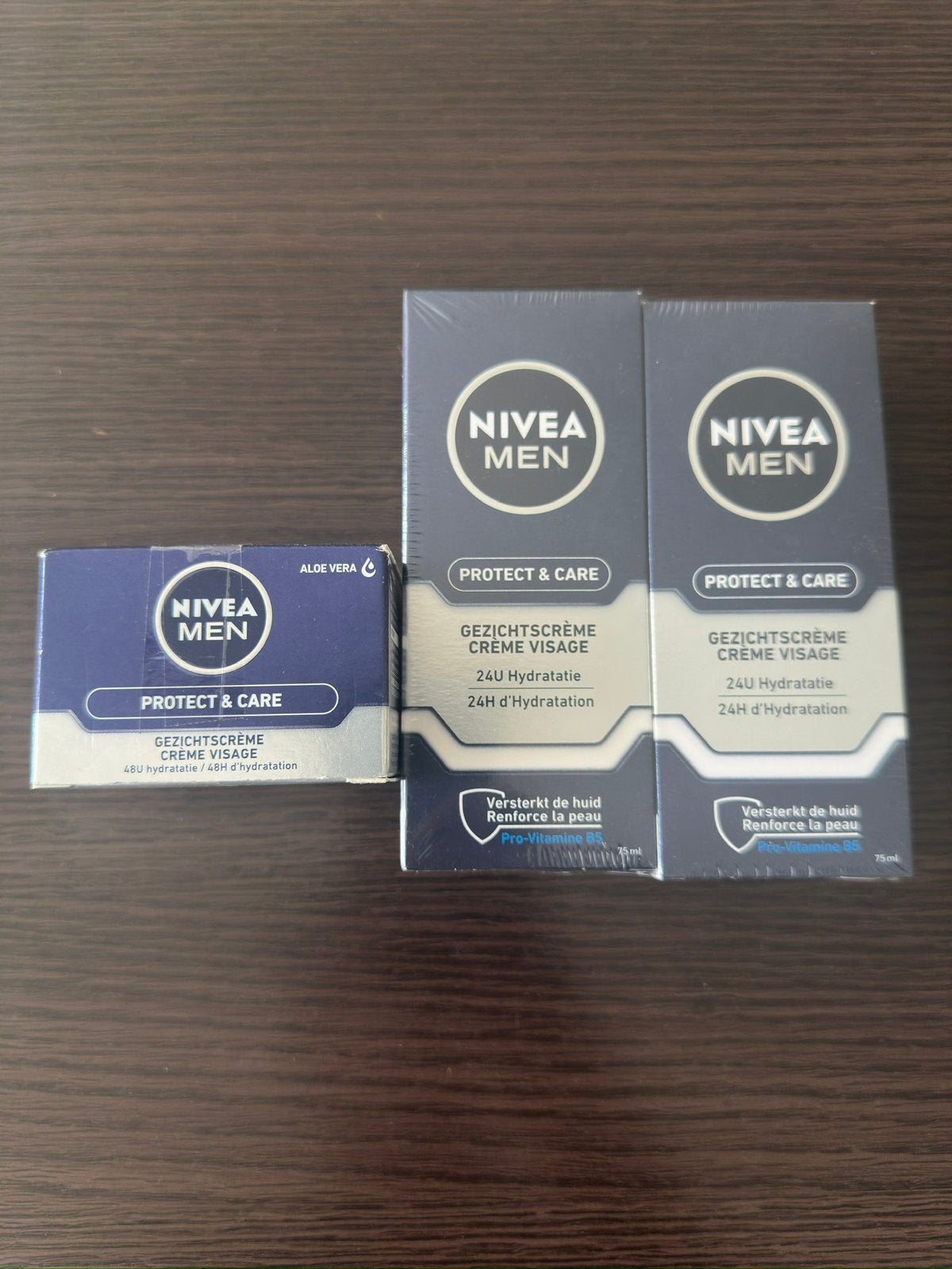 Nivea Men Protect and Care Gezichtscreme Nieuw, Ophalen of Verzenden, Nieuw, Gehele gezicht, Verzorging