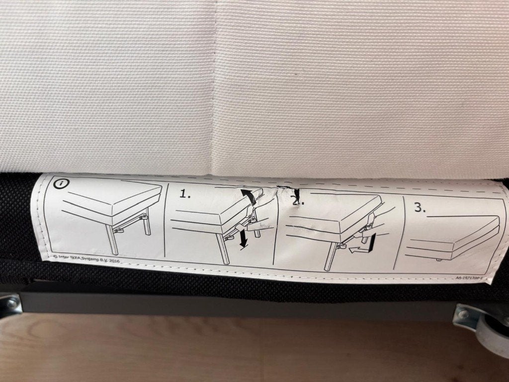 Foto 12 van IKEA BRÅTHULT hoekslaapbank - Grijs
