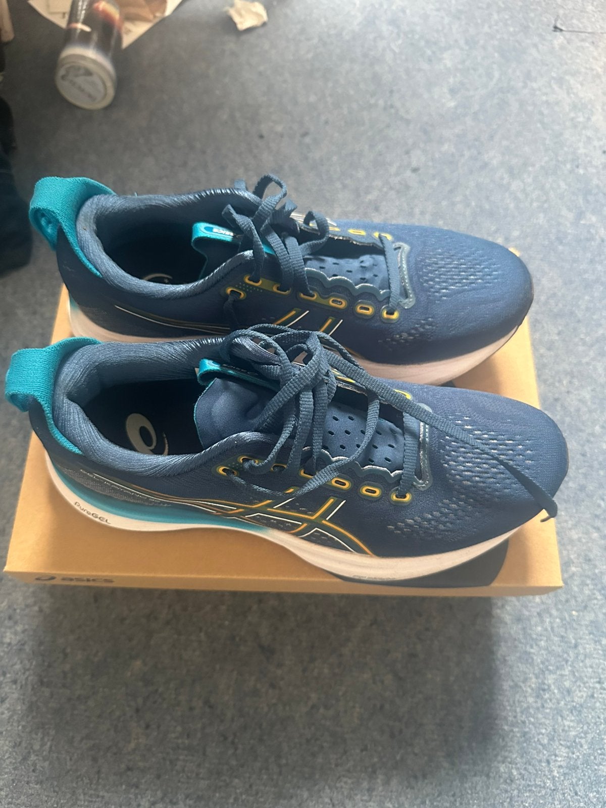 Asics Gel Kayano 32 blauw 42.5, Kleding | Heren, Schoenen, Ophalen of Verzenden, Zo goed als nieuw, Blauw, Sportschoenen