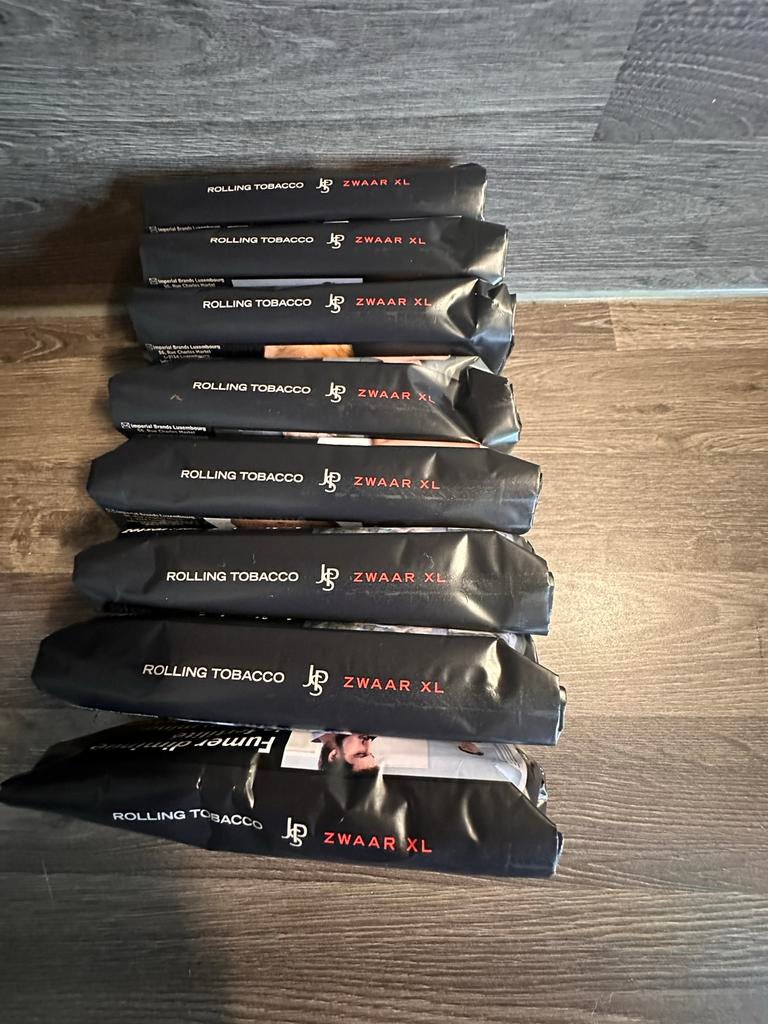 John Player Special Zwaar XL Tabak - 1 aangebroken, 7 dicht, Ophalen of Verzenden, Zo goed als nieuw, Tabaksdoos of Verpakking