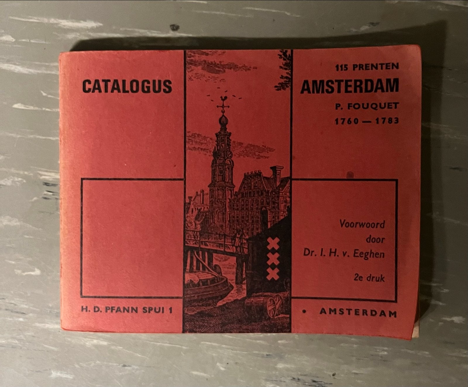 Catalogus 115 Prenten Amsterdam P. Fouquet 1760-1783, Ophalen of Verzenden, Gelezen
