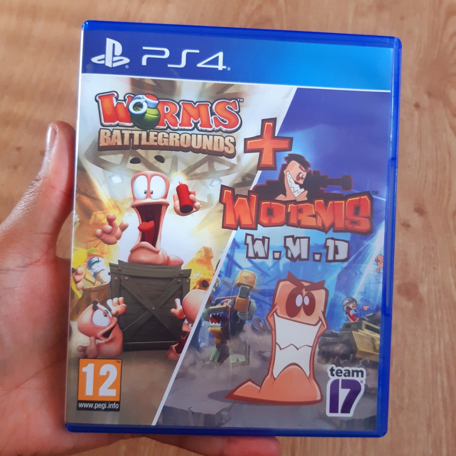 Worms Battlegrounds + Worms W.M.D - PS4, Ophalen of Verzenden