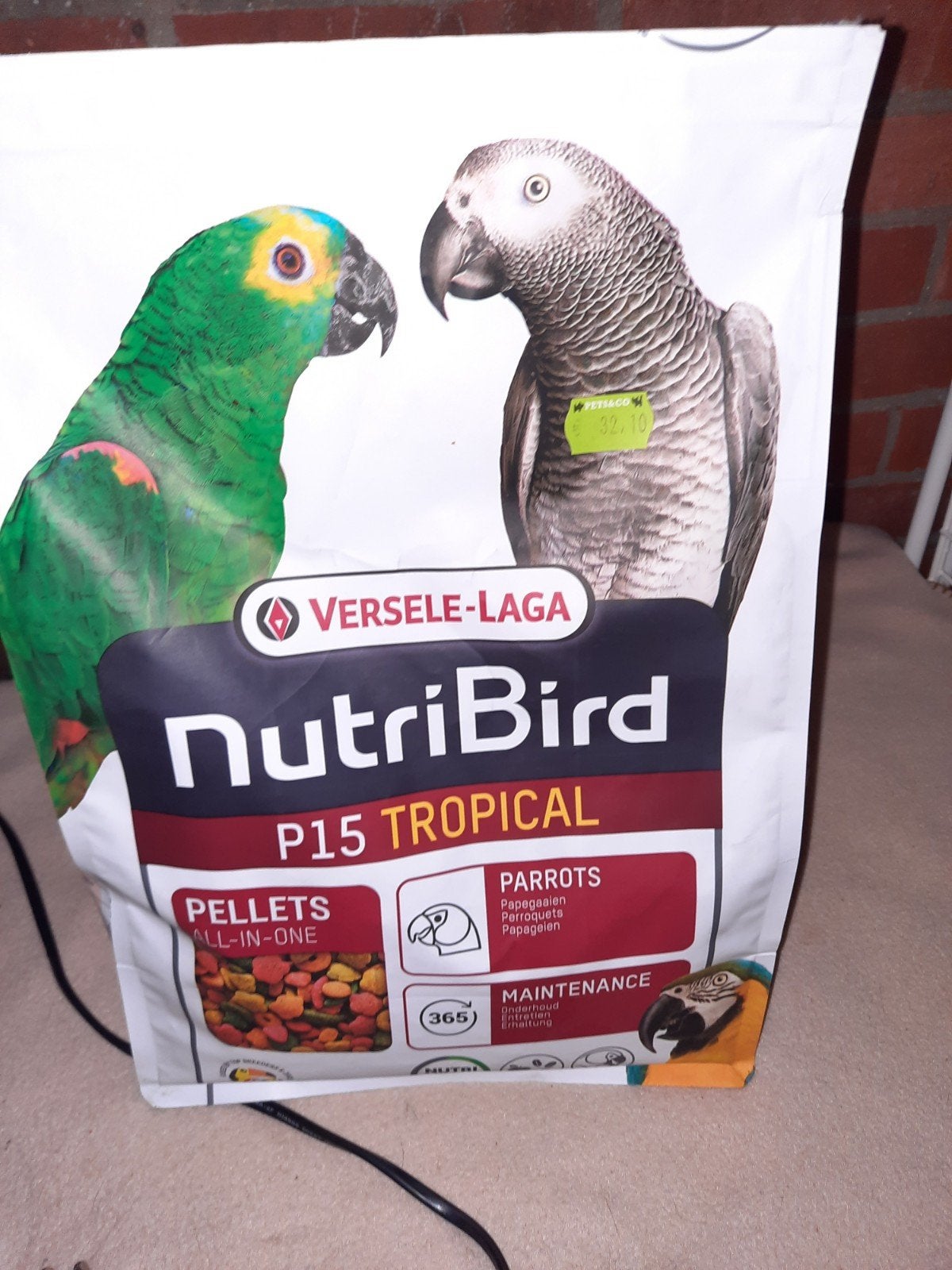 nutribird p15  tropical, Dieren en Toebehoren, Vogels | Parkieten en Papegaaien, Meerdere dieren, Parkiet
