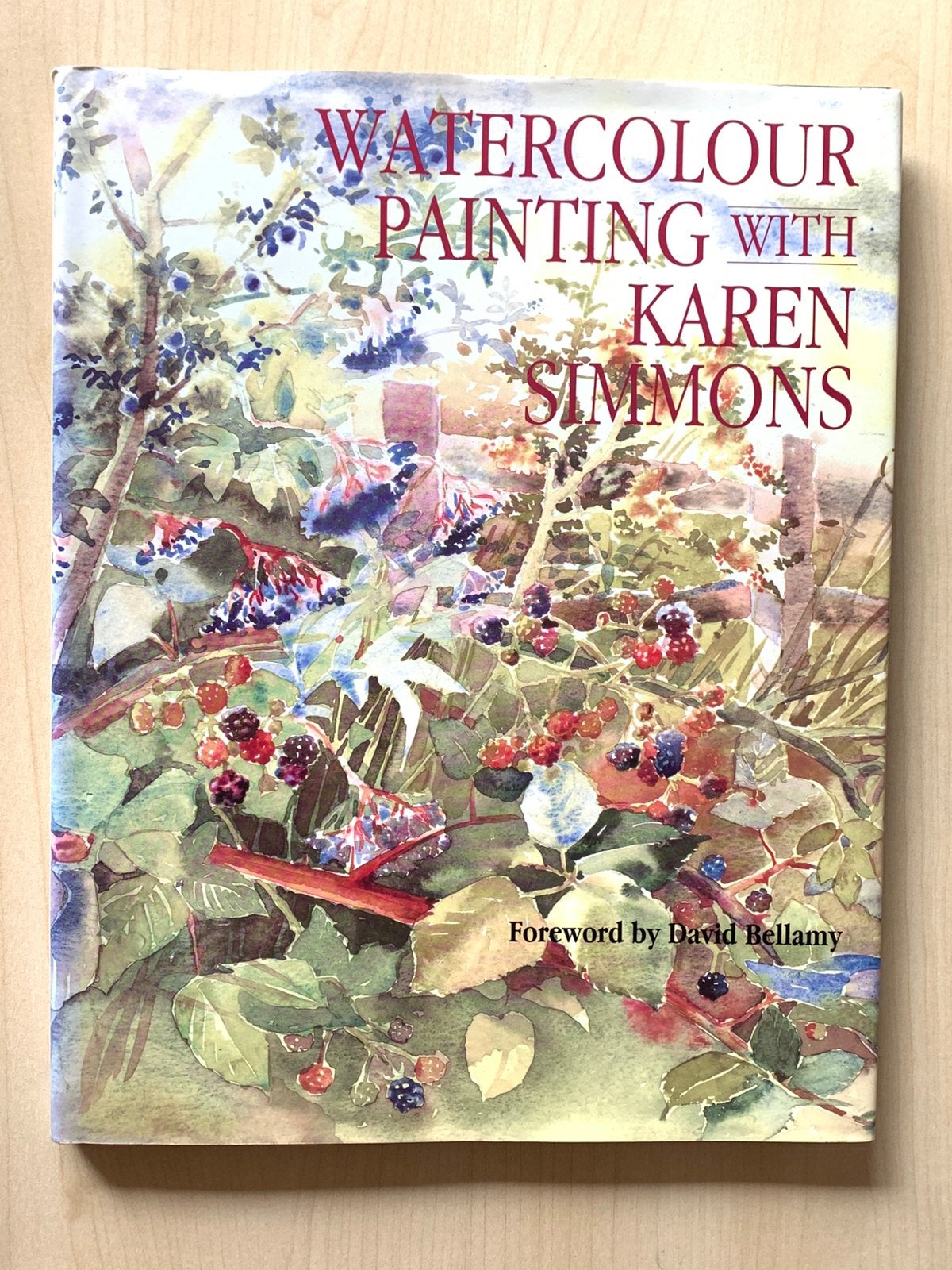 Karen Simmons - watercolour painting, Ophalen, Zo goed als nieuw, Tekenen en Schilderen