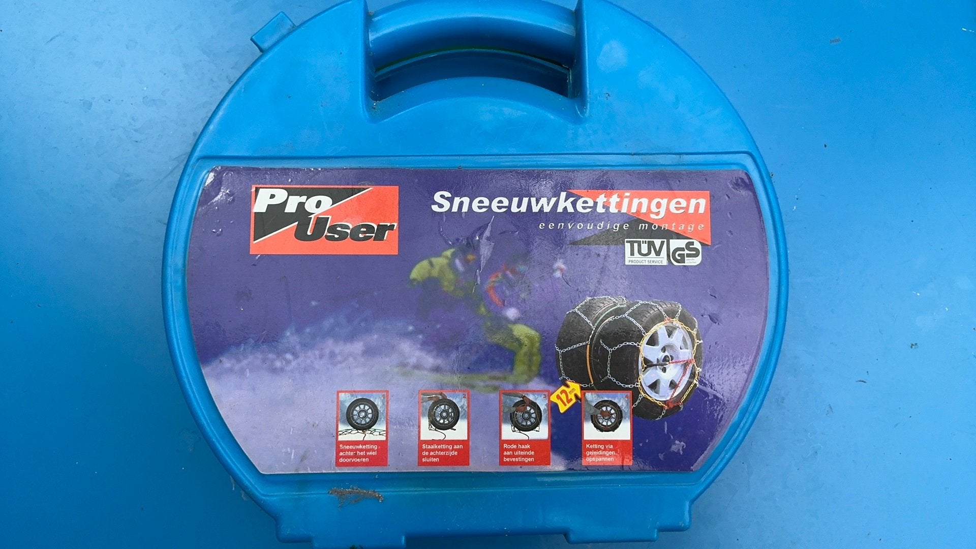 Sneeuwkettingen KN80 4.28, Ophalen, Gebruikt