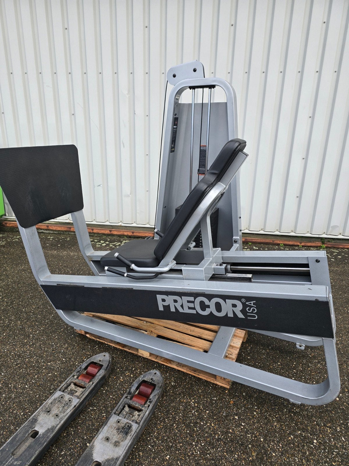 Precor icarian legpress, Sport en Fitness, Fitnessmaterialen, Ophalen, Gebruikt, Overige typen