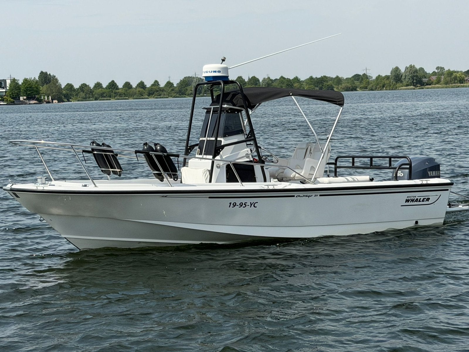 Top Staat Boston Whaler Outrage 21 Consoleboot 250pk Yamaha, Zo goed als nieuw, Boston Whaler Outrage, 200 pk of meer, Ophalen