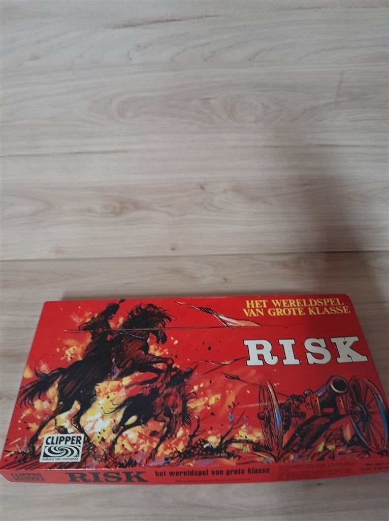 Risk Rode doos - Clipper - s5101, Verzenden, Zo goed als nieuw