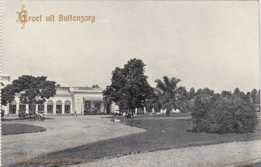 Ned.Indie - Buitenzorg  ( postkantoor ), Verzenden, 1920 tot 1940, Ongelopen, Buiten Europa