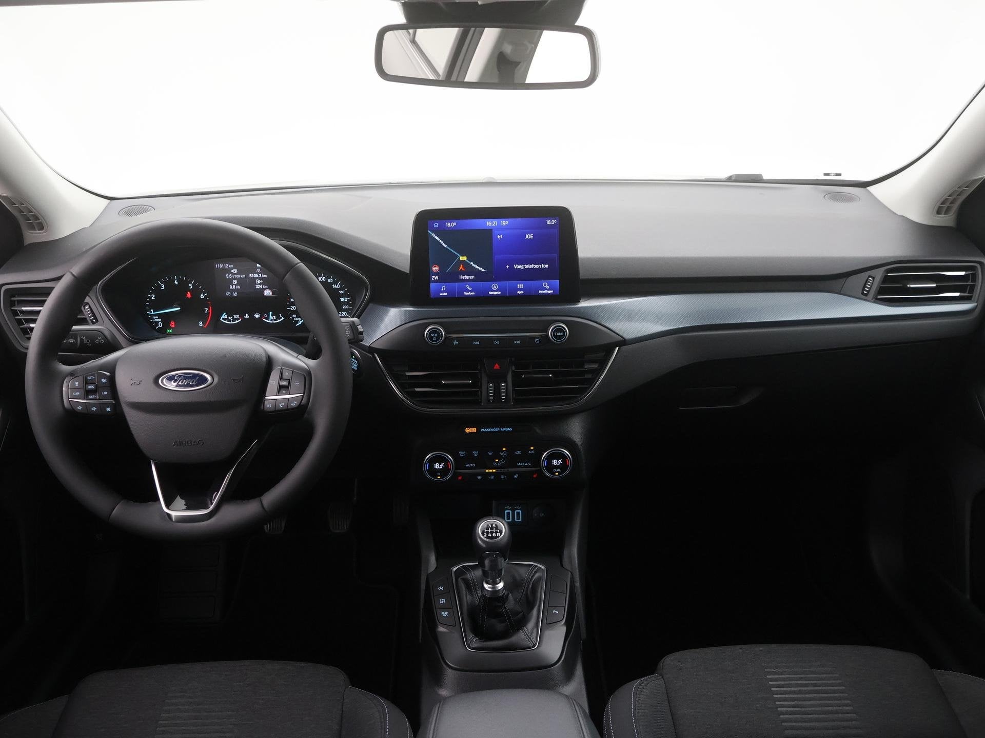 Ford Focus Wagon 1.0 EcoBoost 125PK Active Business NAVI|LED, Gebruikt, Zwart, 999 cc, Lichtsensor