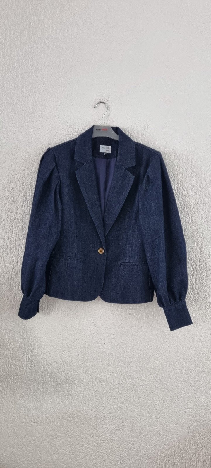 Dames spijkerjasje merk Norah maat 36/38., Blauw, Norah., Nieuw, Ophalen of Verzenden