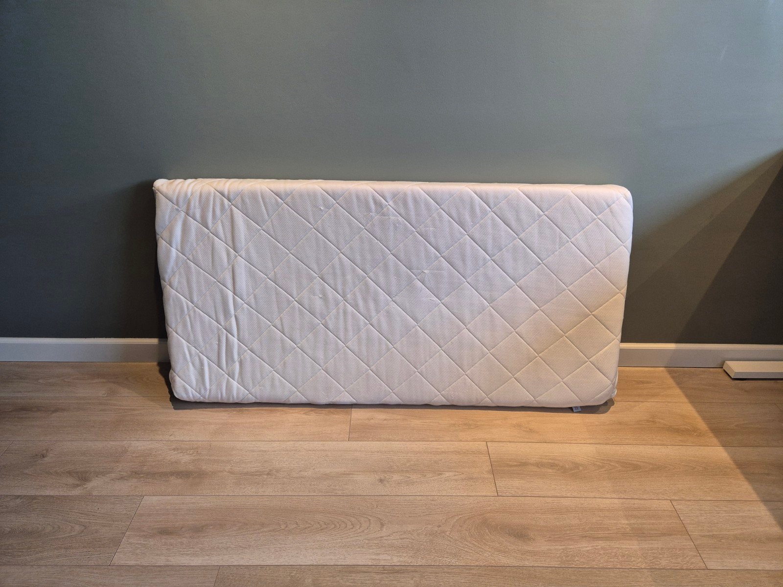 Matras voor babybedje of peuterbed - Gebruikt, Ophalen, Gebruikt, 190 cm of minder, Matras