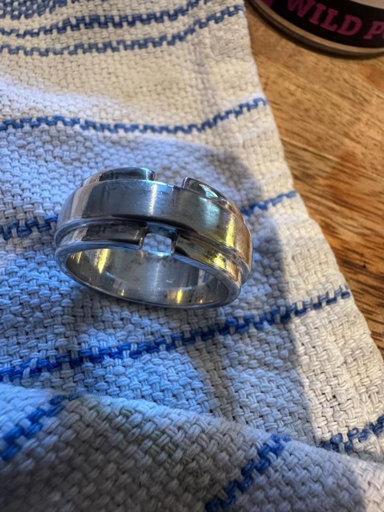 Zeldzame John Hardy Vintage Zilveren Ring, Ophalen of Verzenden, Zilver