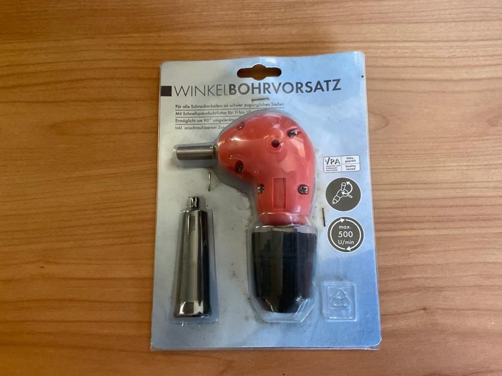 Winkelbohrvorsatz - Haaks Boor Voorzetstuk, Ophalen of Verzenden, Nieuw, Overige typen