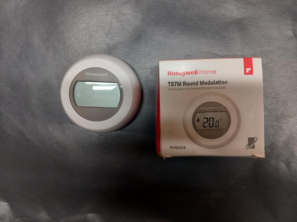Thermostaat honeywell round modulation, Ophalen of Verzenden, Zo goed als nieuw, 80 mm of meer, Overige typen