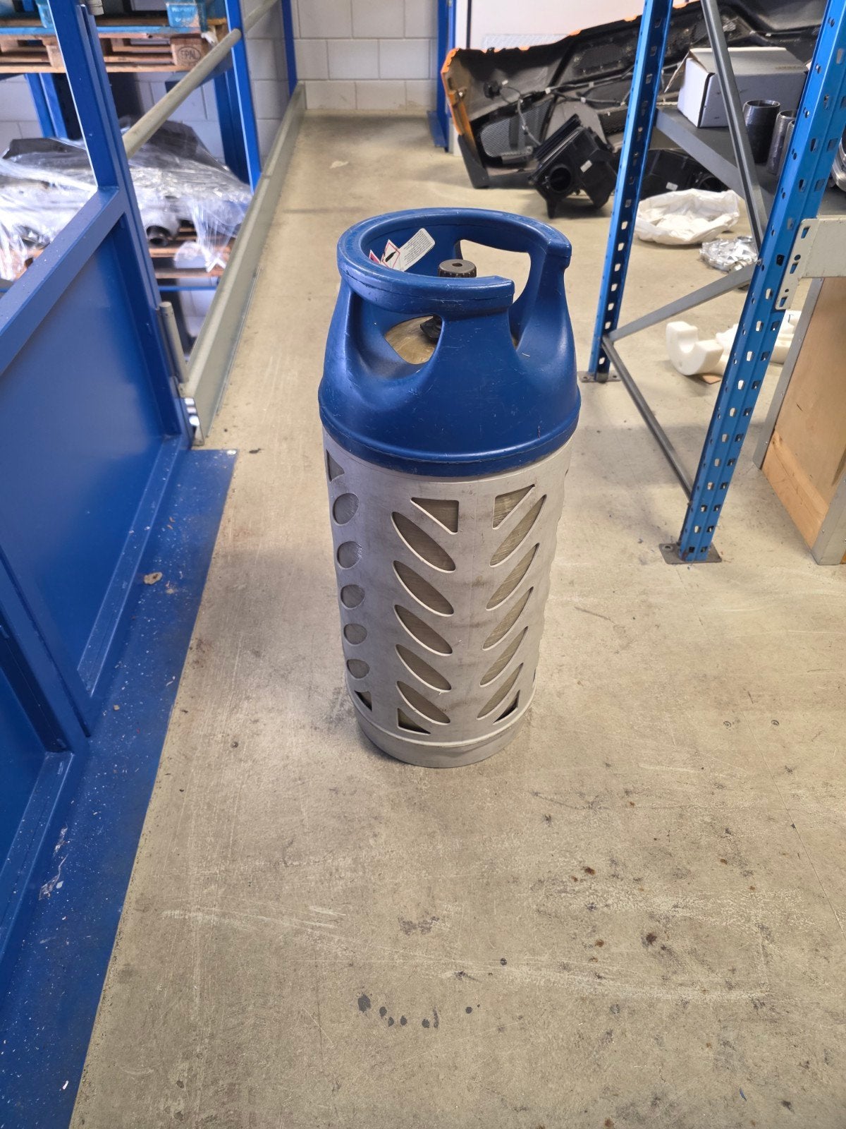 Lichtgewicht propaan gasfles 6.90KG - 33.5L, Ophalen, Gebruikt