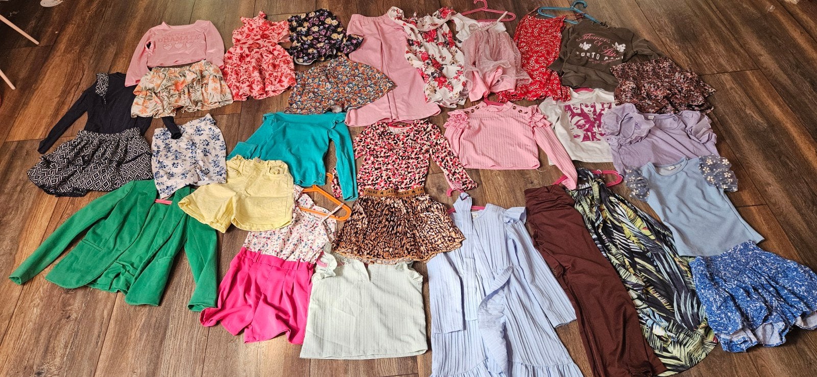 Groot kledingpakket voor meisjes - maten 122 t/m 140, Ophalen of Verzenden, Gebruikt, Meisje, Setje