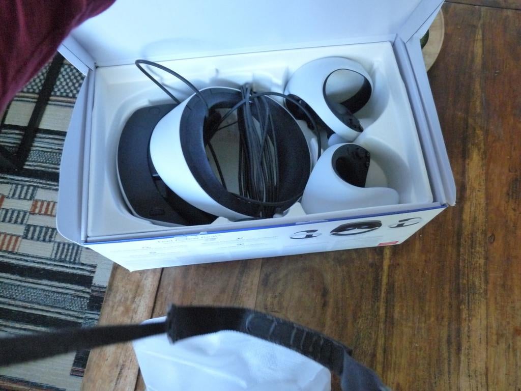 psvr2 (inclusief oortje en alle kabels), Spelcomputers en Games, Virtual Reality, Zo goed als nieuw, Sony PlayStation, Ophalen of Verzenden