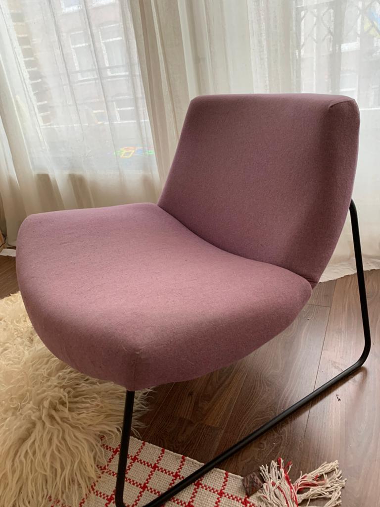 Dyyk Cielo fauteuil, Ophalen of Verzenden, Gebruikt, Minder dan 75 cm, 75 tot 100 cm