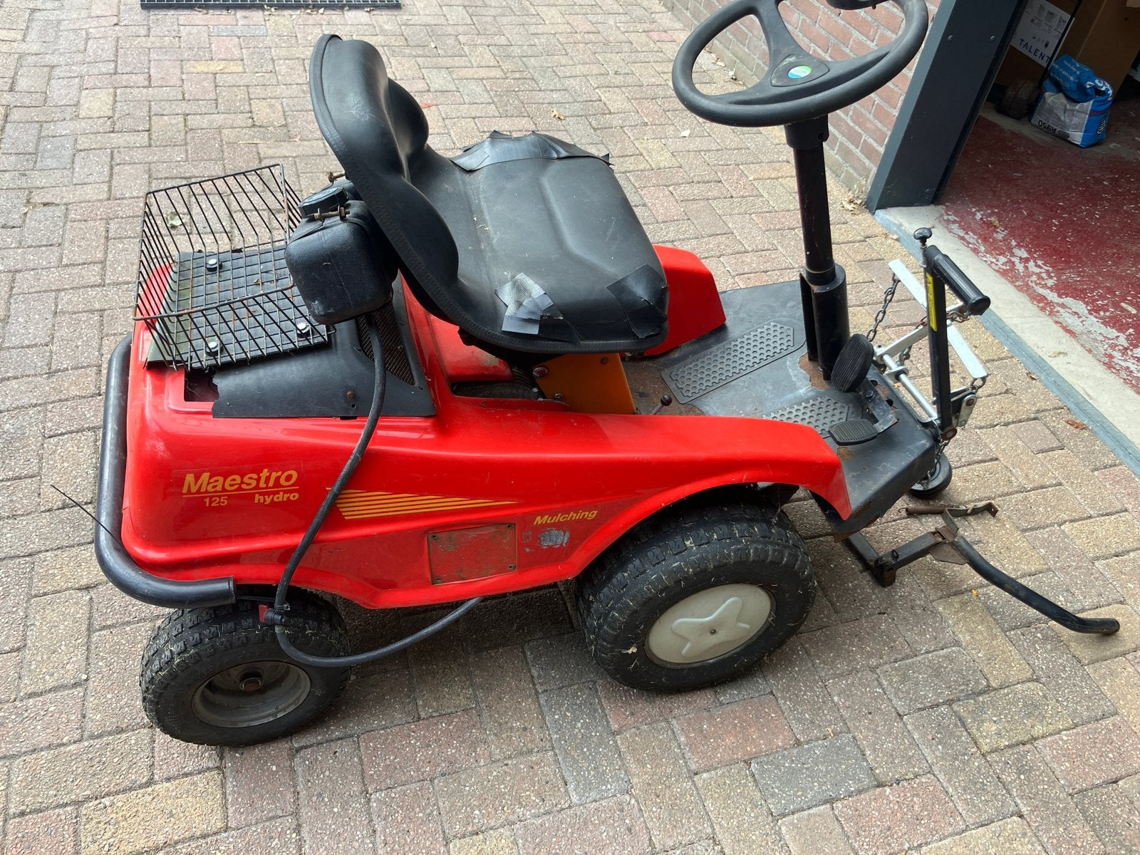 Zitmaaier voor onderdelen, Tuin en Terras, Grasmaaiers, Ophalen, Gebruikt