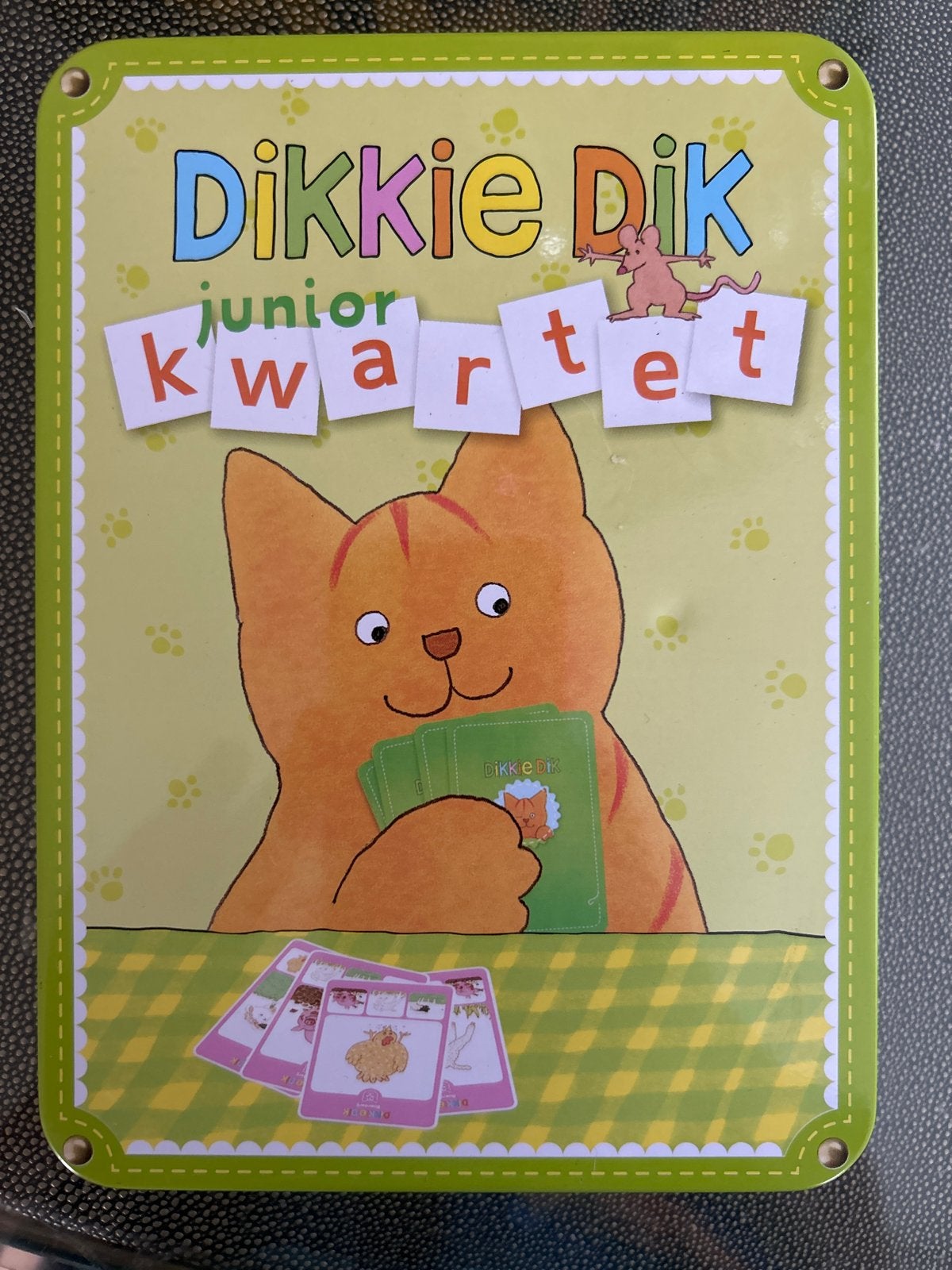 Dikkie Dik Junior Kwartetspel, Een of twee spelers, Ophalen of Verzenden, Gebruikt
