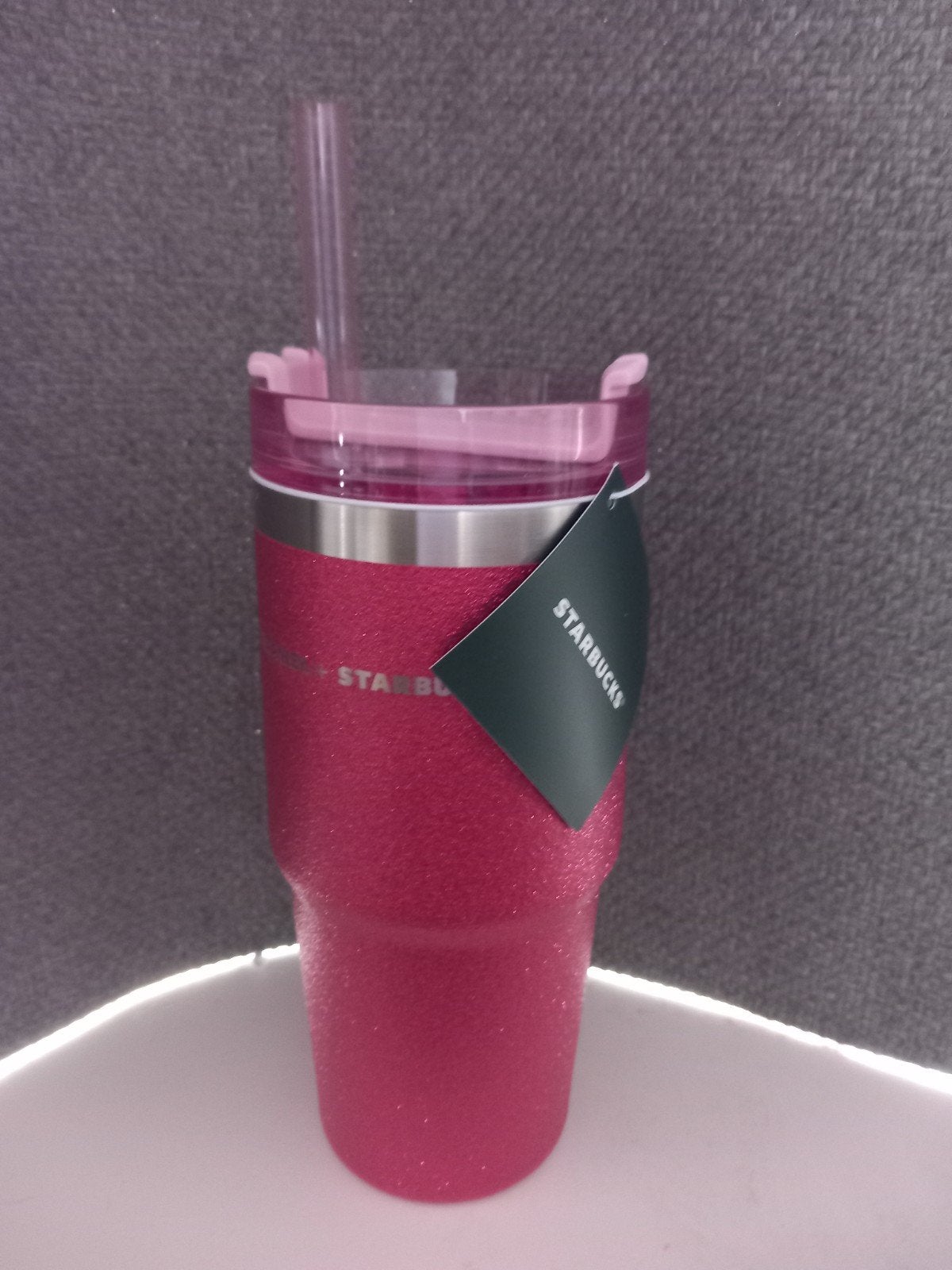 NEW. Starbucks Stanley Limited Edition. Roze Glitter., Overige typen, Verzenden, Nieuw, Roze