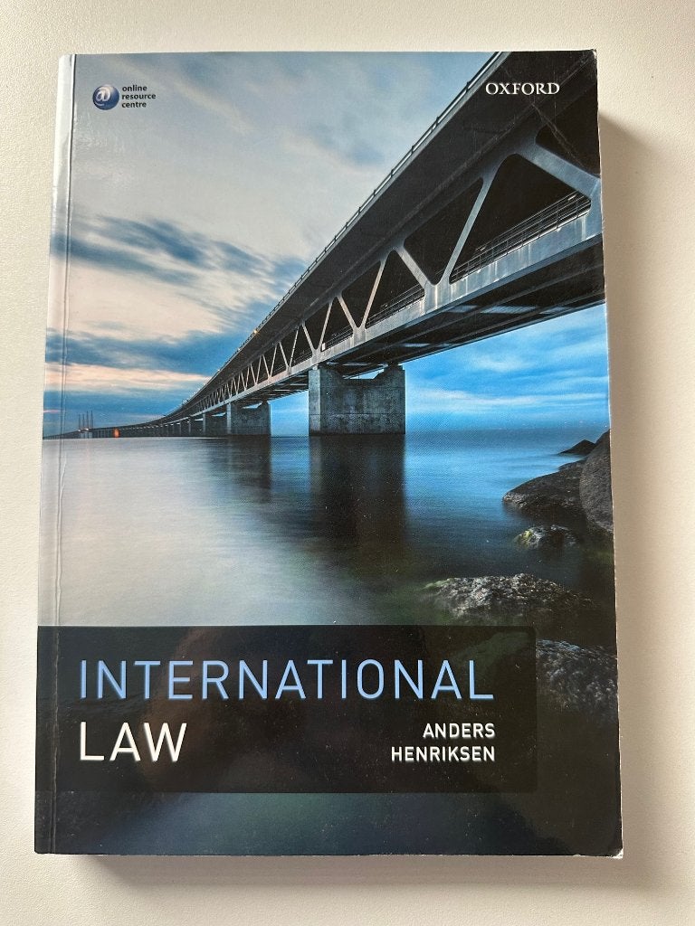 International Law, Boeken, Ophalen of Verzenden, Zo goed als nieuw, Sociale wetenschap