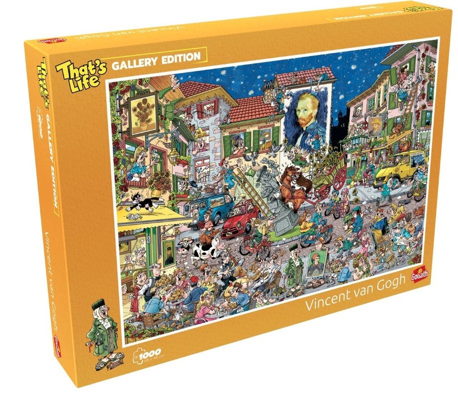That's Life puzzel 1000 pcs Vincent van Gogh 68 x 48 cm, Ophalen of Verzenden, 500 t/m 1500 stukjes, Zo goed als nieuw