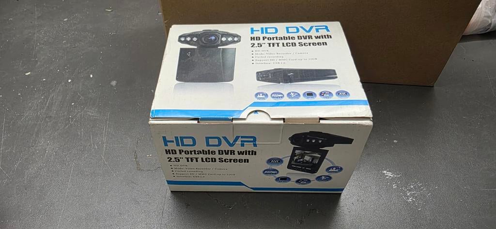 HD Portable DVR met 2.5" TFT LCD Scherm, Ophalen of Verzenden