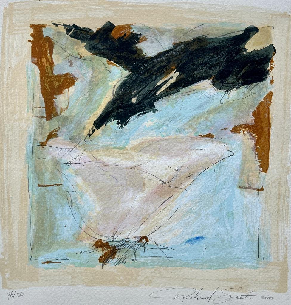 Zeefdruk Richard Smeets  ZOMEROPRUIMING, Antiek en Kunst, Kunst | Litho's en Zeefdrukken, Verzenden