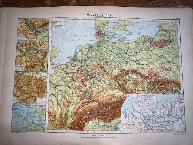Antieke boeken dichtbundels atlas antiquariaat, Ophalen of Verzenden, Diverse auteurs