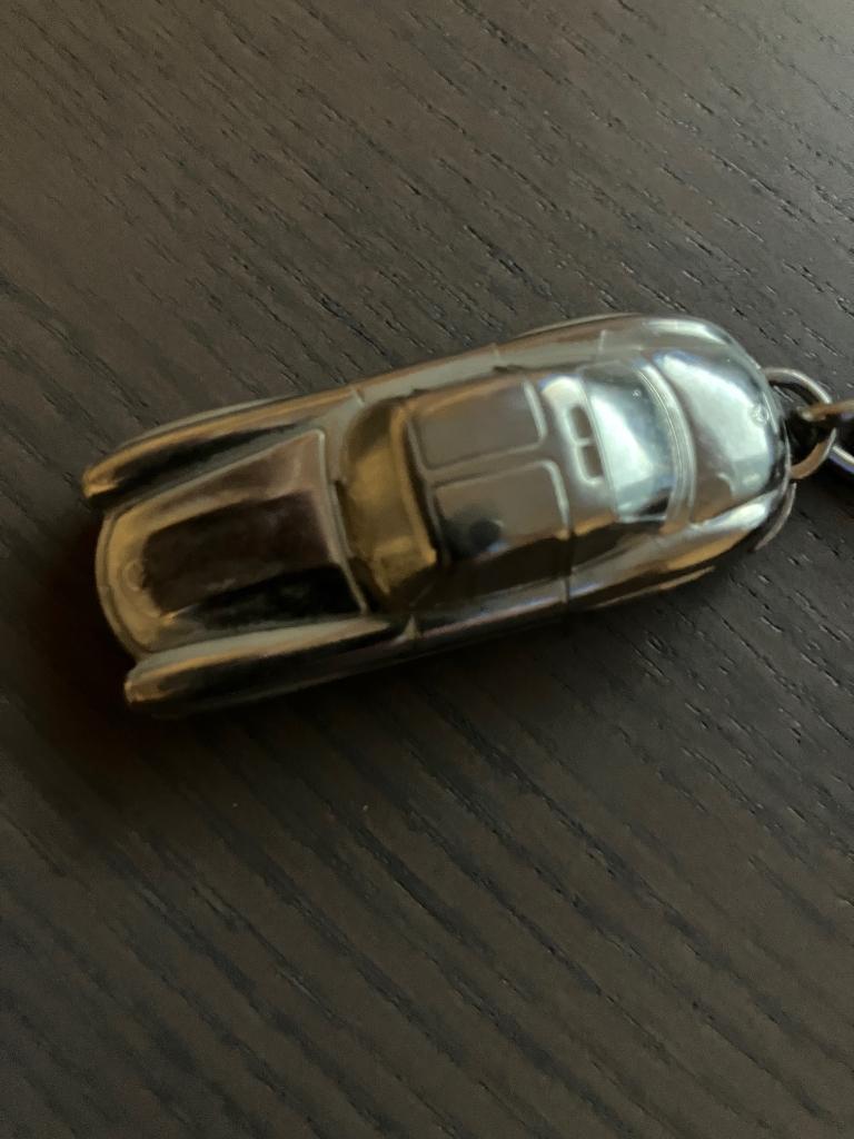 Bburago Mercedes 300 SL sleutelhanger, Ophalen of Verzenden, Zo goed als nieuw, Auto, Overige merken