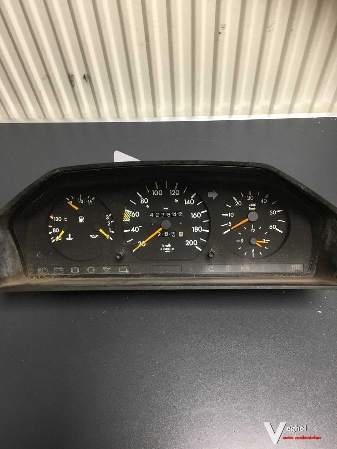 Mercedes W124   2.0 Diesel  1991     124 542 6406  Km Teller, Gebruikt, -, -, Ophalen of Verzenden