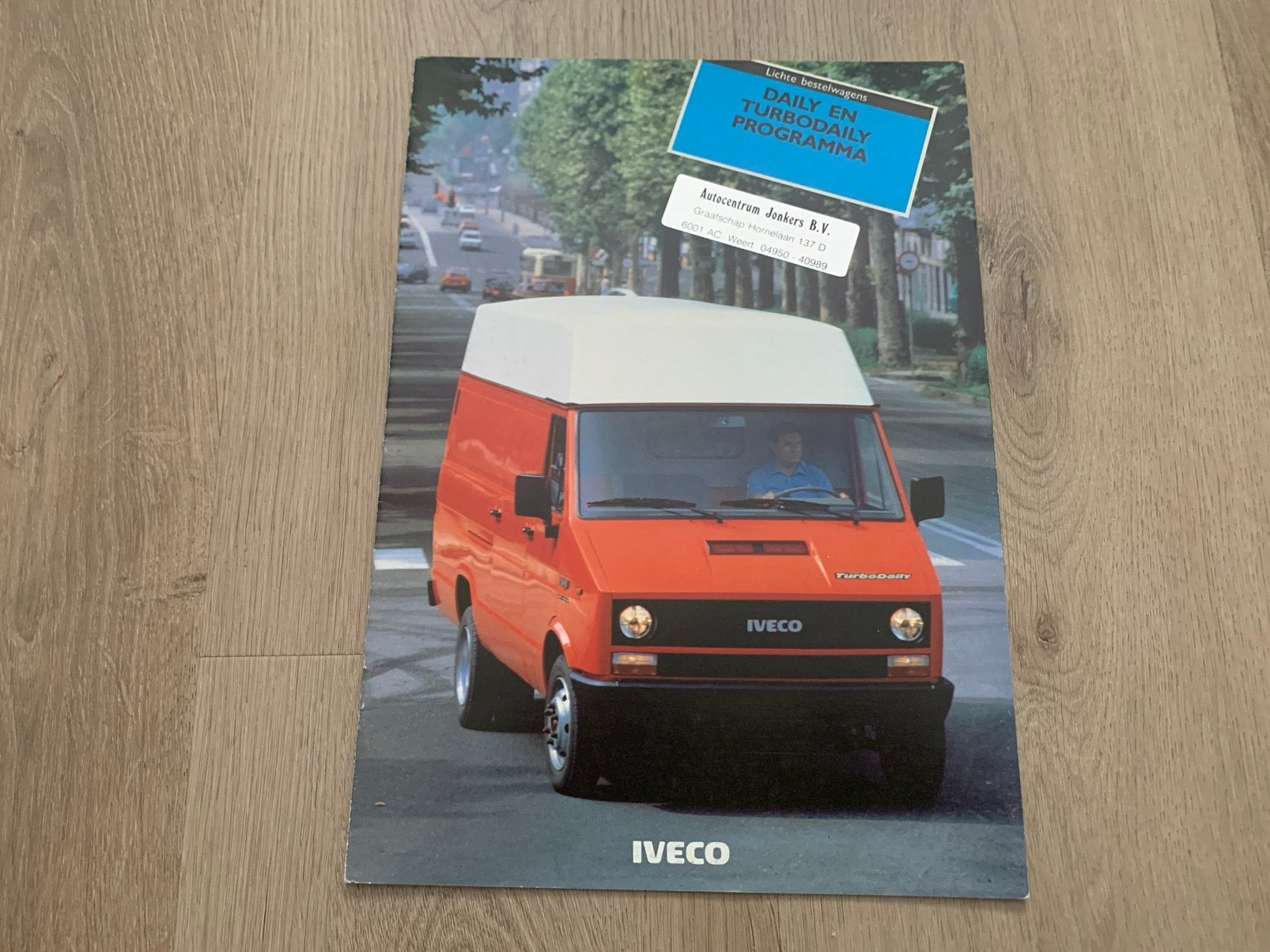 Folder Iveco Daily/ Superdaily 1985, Ophalen of Verzenden, Gelezen