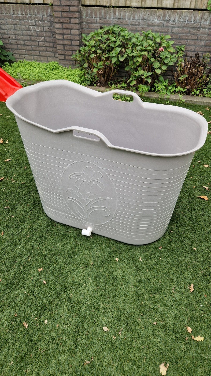 Zitbad/IJsbad - Grijs, Ophalen, Gebruikt, 50 tot 100 cm, Minder dan 100 cm