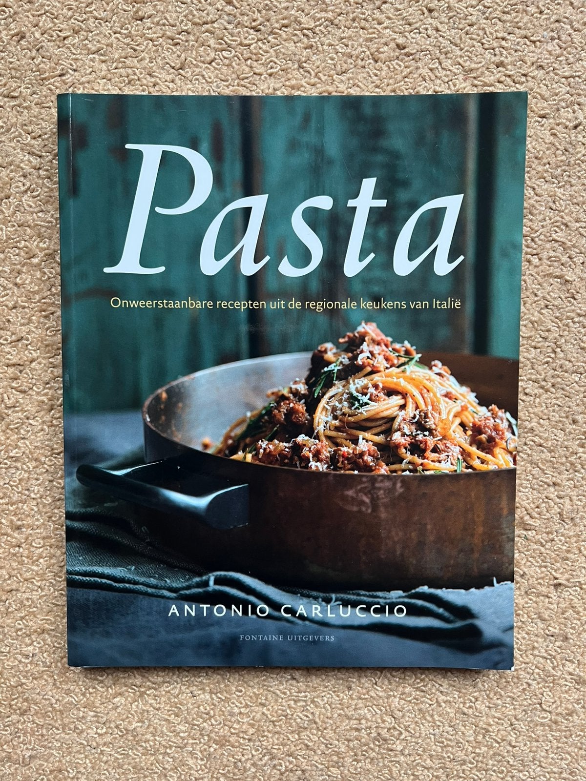 Pasta onweerstaanbare recepten uit Italië Antonio Carluccio, Boeken, Hoofdgerechten, Ophalen, Italië, Gelezen