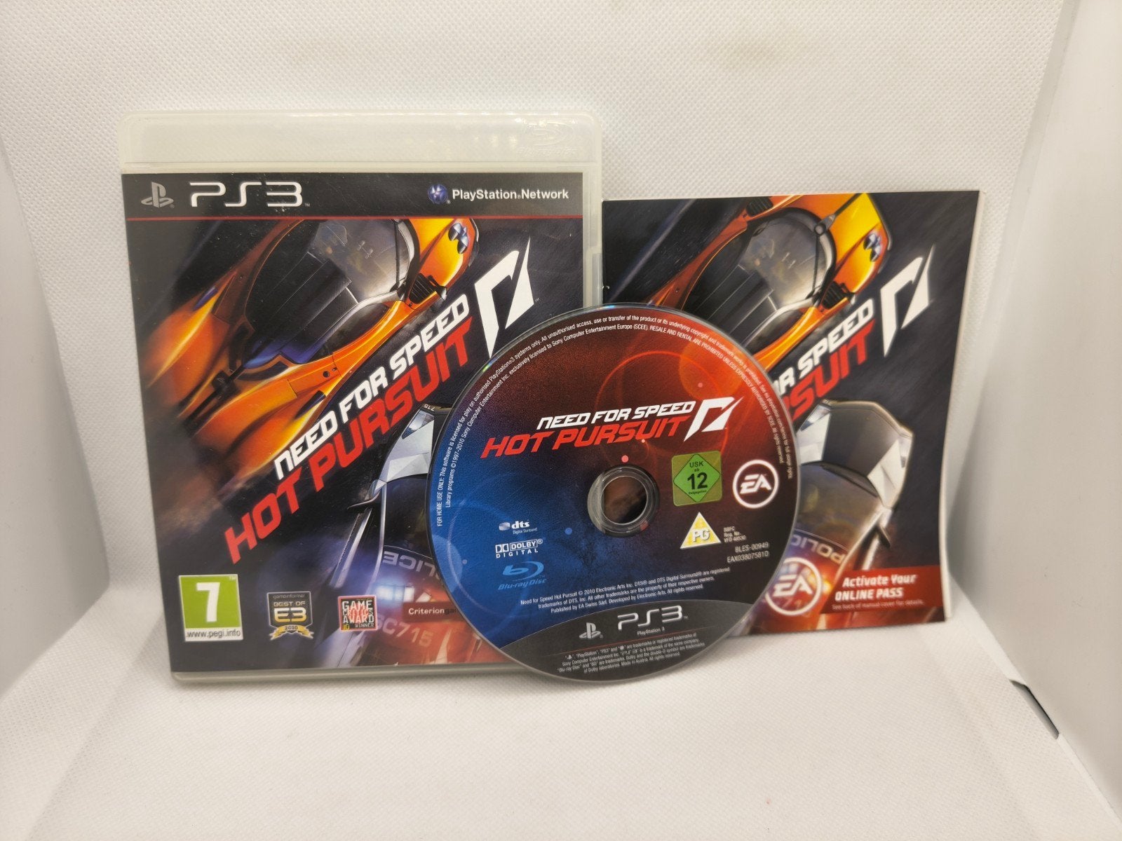 Need for Speed hot pursuit Playstation 3 game, 3 spelers of meer, Ophalen of Verzenden, Zo goed als nieuw, Vanaf 3 jaar