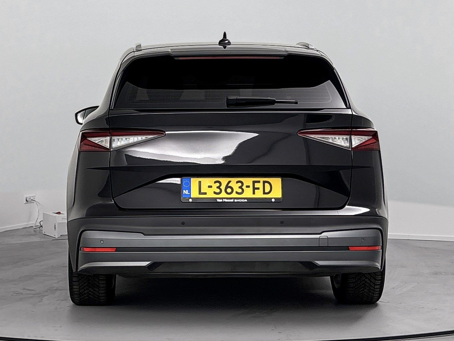 Skoda Enyaq iV 60 | SOH 91% | Apple Carplay | Android Auto |, Auto's, Skoda, Automaat, Achterwielaandrijving, Gebruikt, Zwart