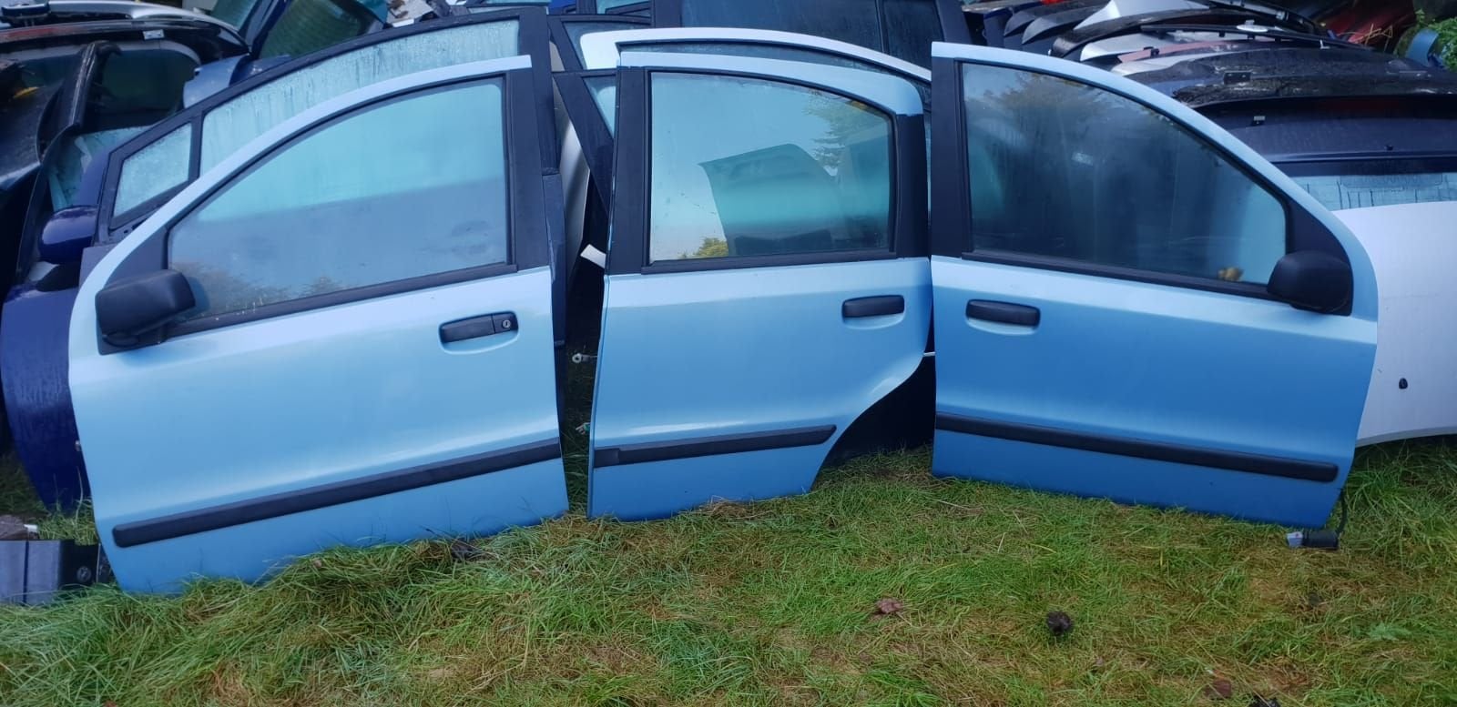 FIAT PANDA PORTIEREN PRIJS PER STUK BJ 2004 TOT 2008, Gebruikt, -, Deur, -