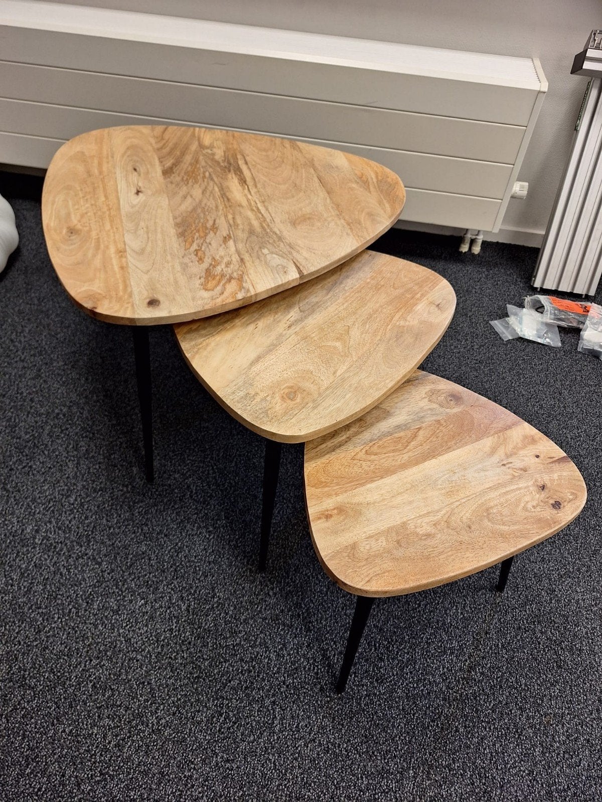 Salontafelset Grenoble Woonsquare, Ophalen, Zo goed als nieuw, Rechthoekig